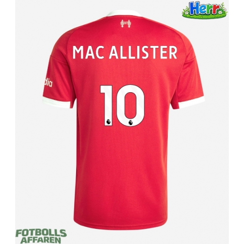 Liverpool Alexis Mac Allister #10 Hemmatröja 2025-26 Kortärmad